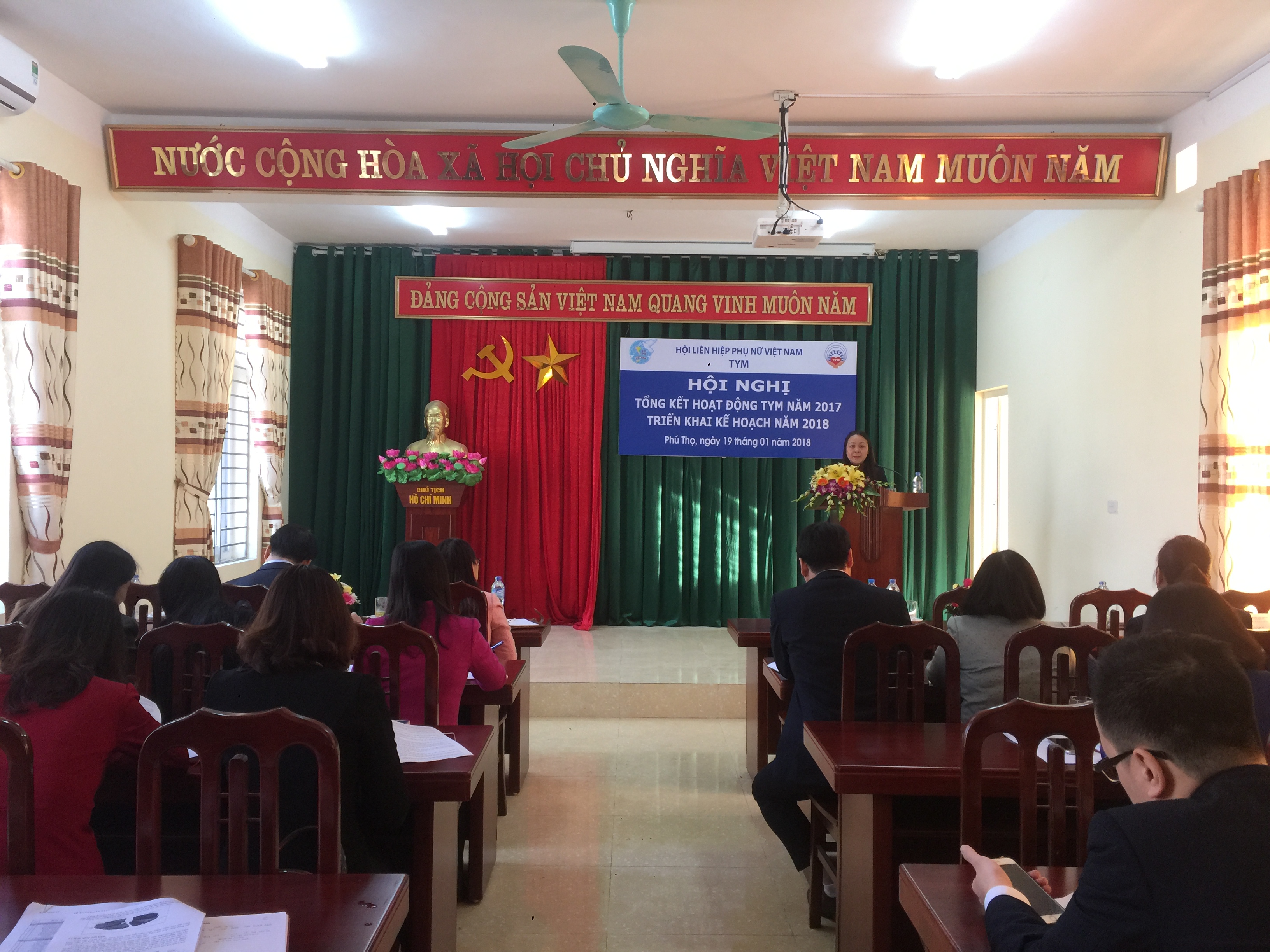 Tổng kết hoạt động TYM tỉnh Phú Thọ năm 2017